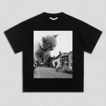 Giant Cat in the Town T-Shirt