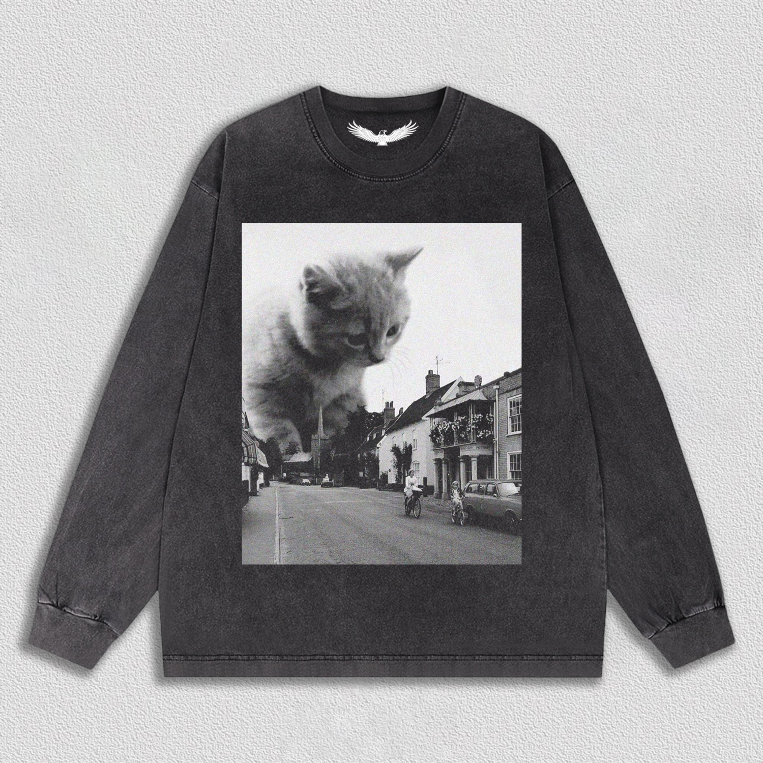 Giant Cat in the Town T-Shirt