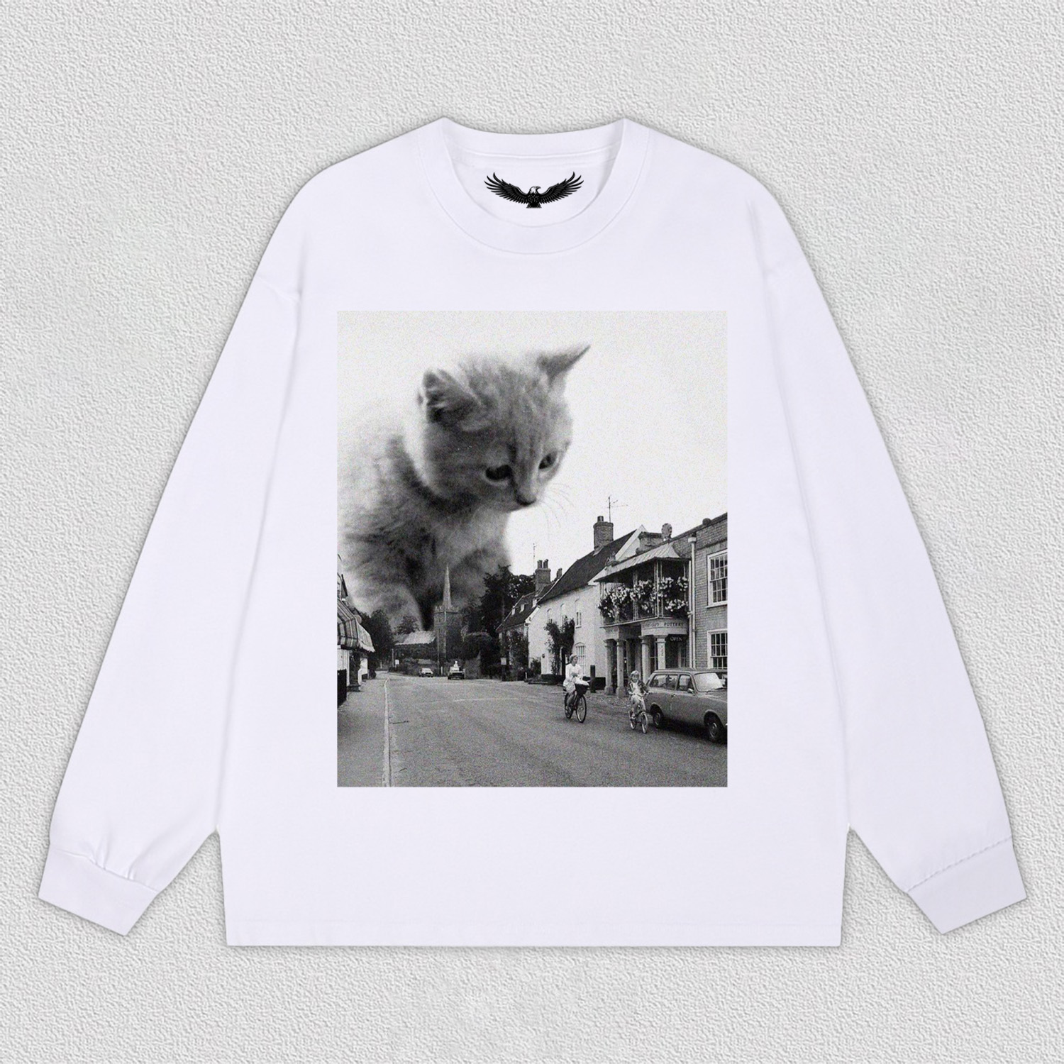 Giant Cat in the Town T-Shirt