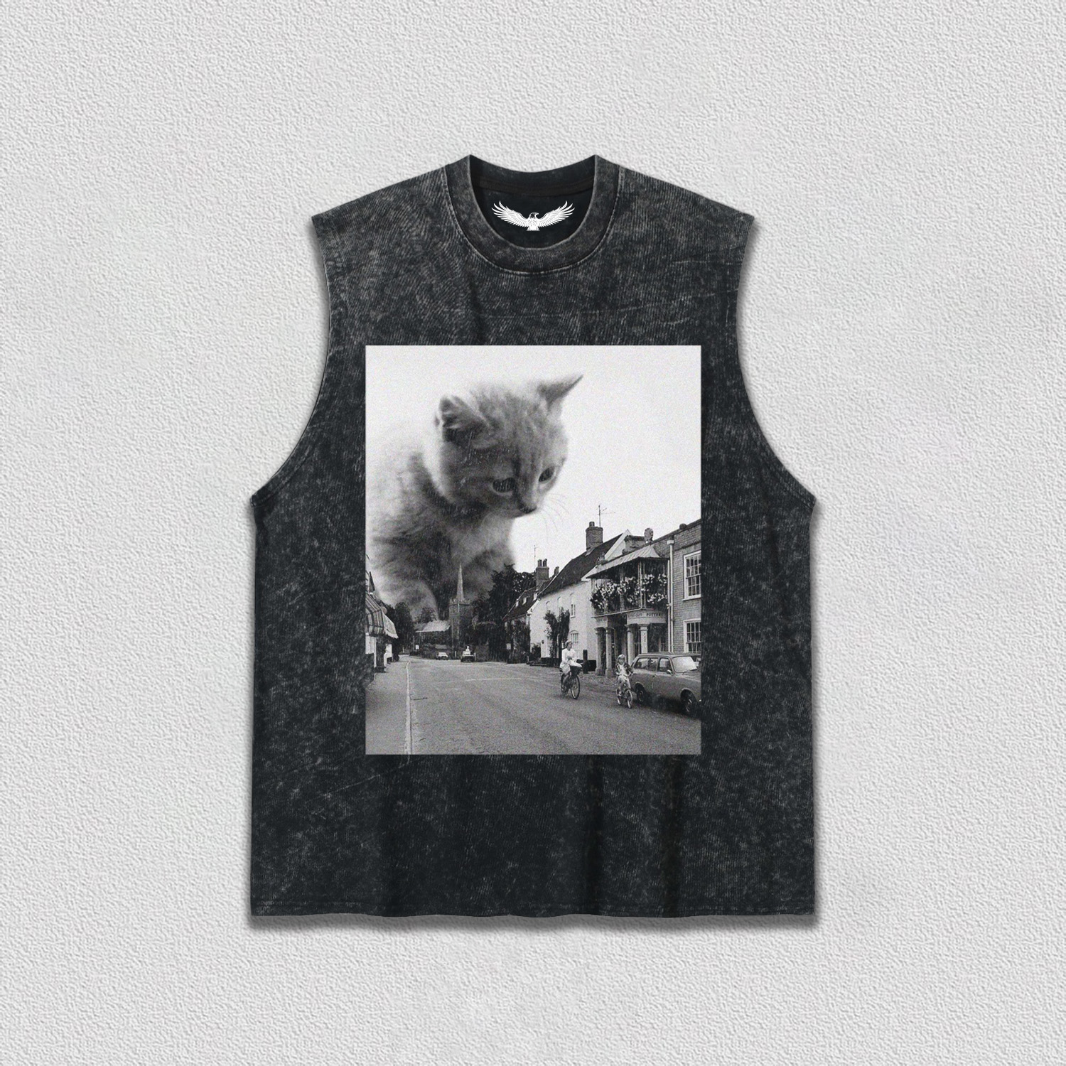 Giant Cat in the Town T-Shirt