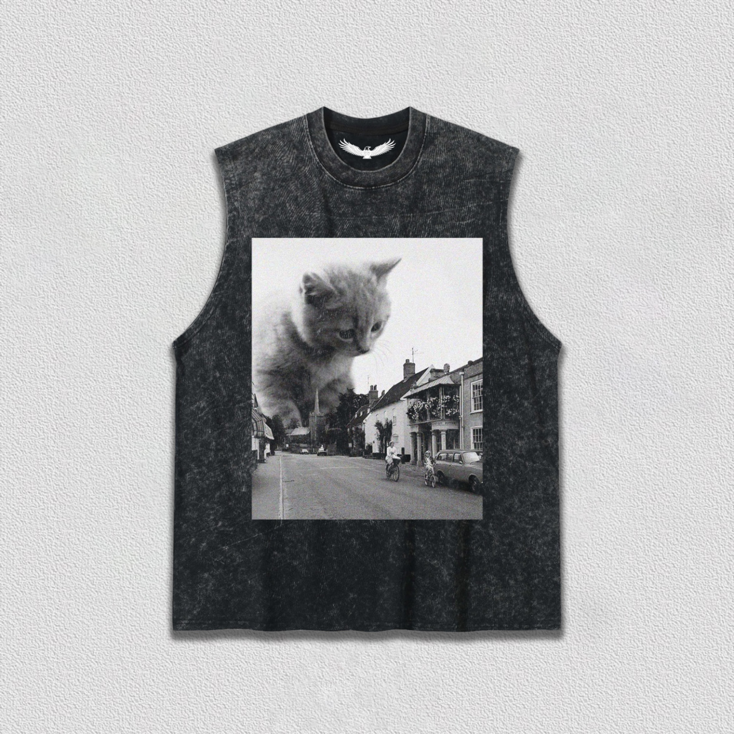 Giant Cat in the Town T-Shirt