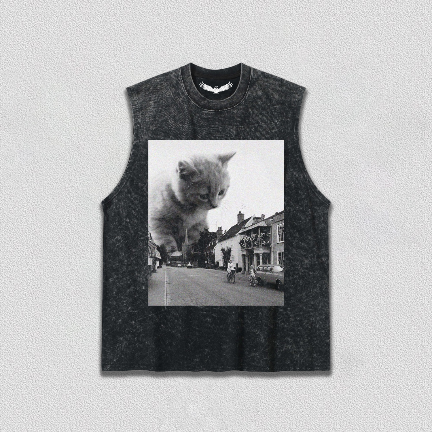 Giant Cat in the Town T-Shirt