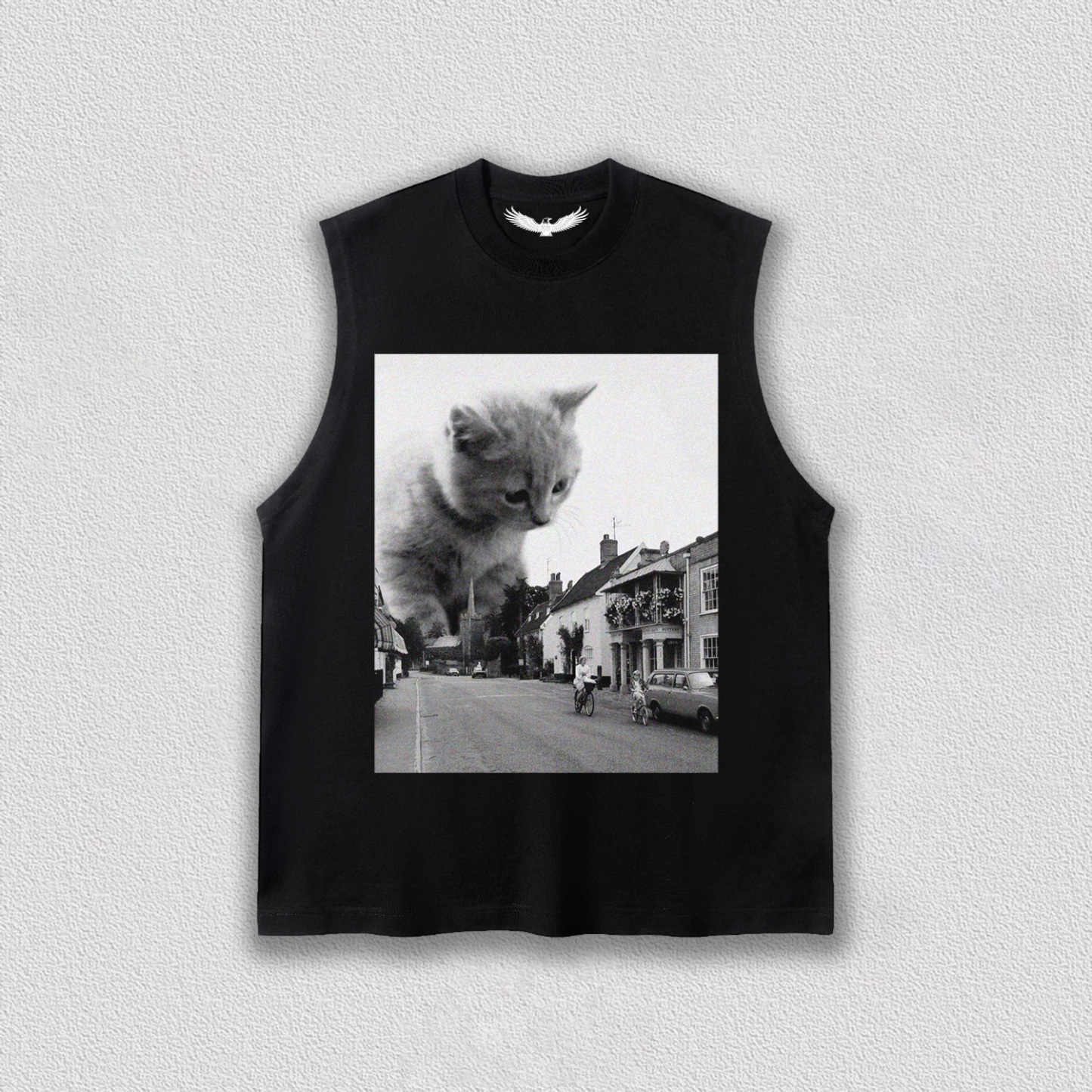 Giant Cat in the Town T-Shirt