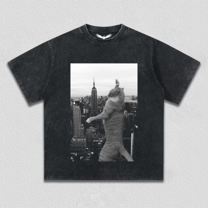 "Dancing" Cat in the City T-Shirt