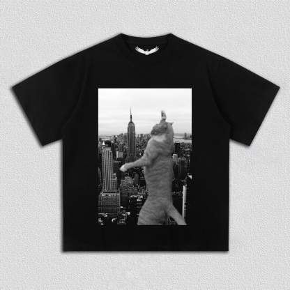"Dancing" Cat in the City T-Shirt