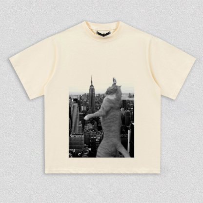 "Dancing" Cat in the City T-Shirt