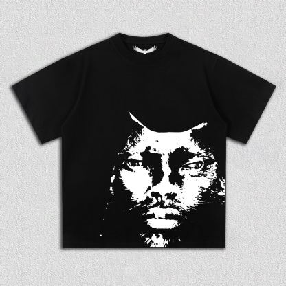 Creative Cat Face T-Shirt