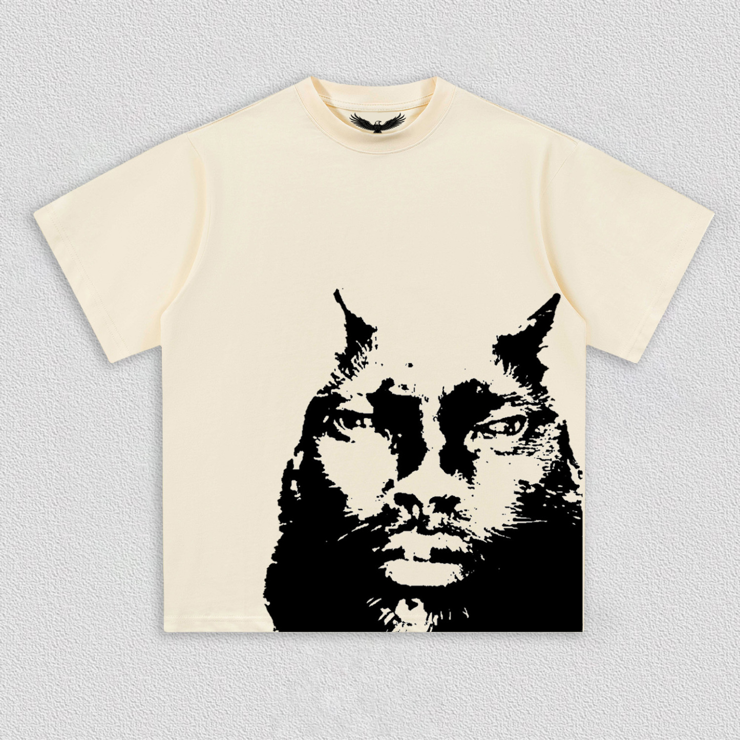Creative Cat Face T-Shirt