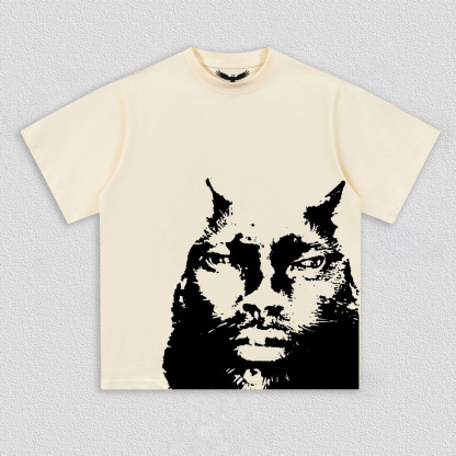 Creative Cat Face T-Shirt
