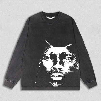 Creative Cat Face T-Shirt