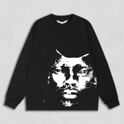 Creative Cat Face T-Shirt