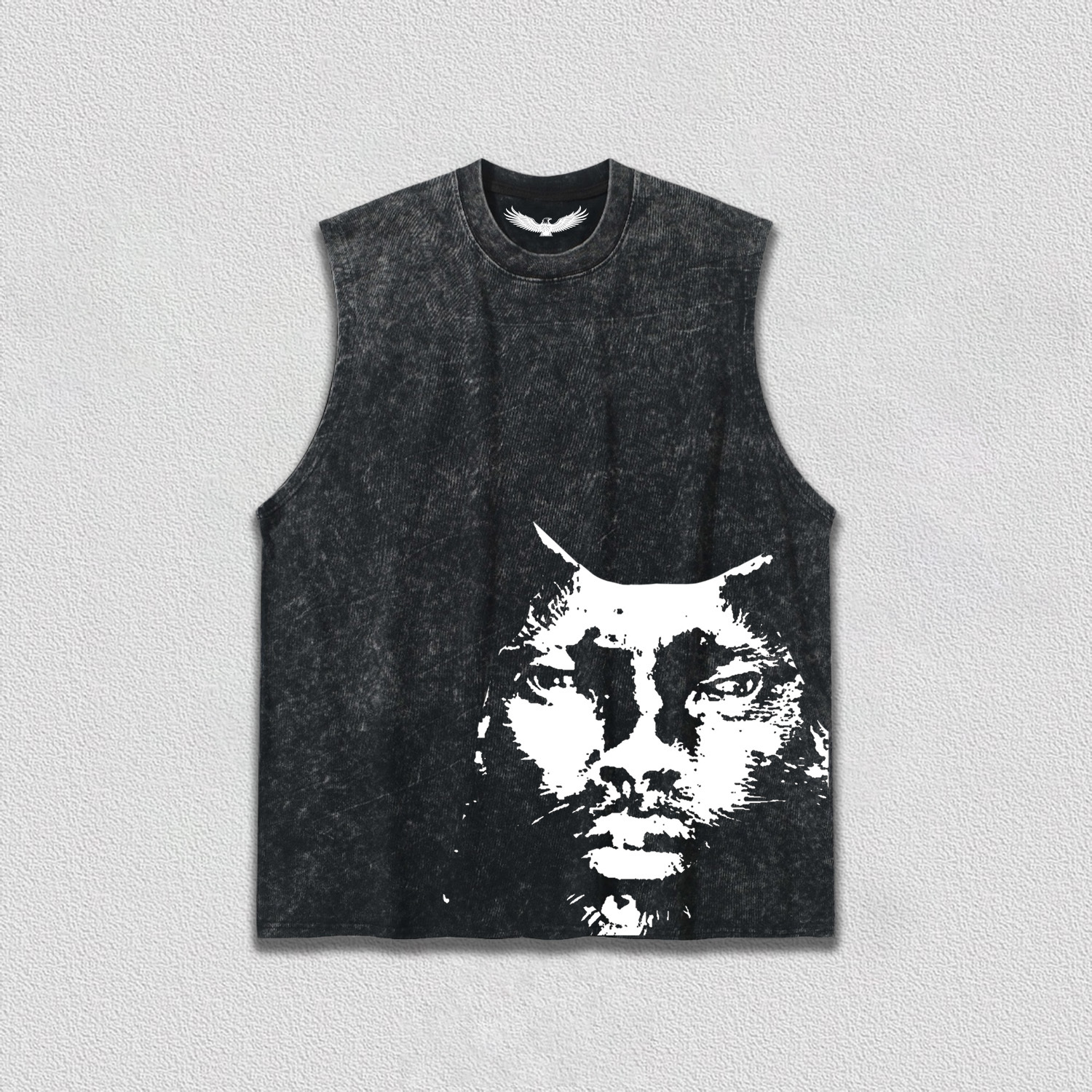 Creative Cat Face T-Shirt