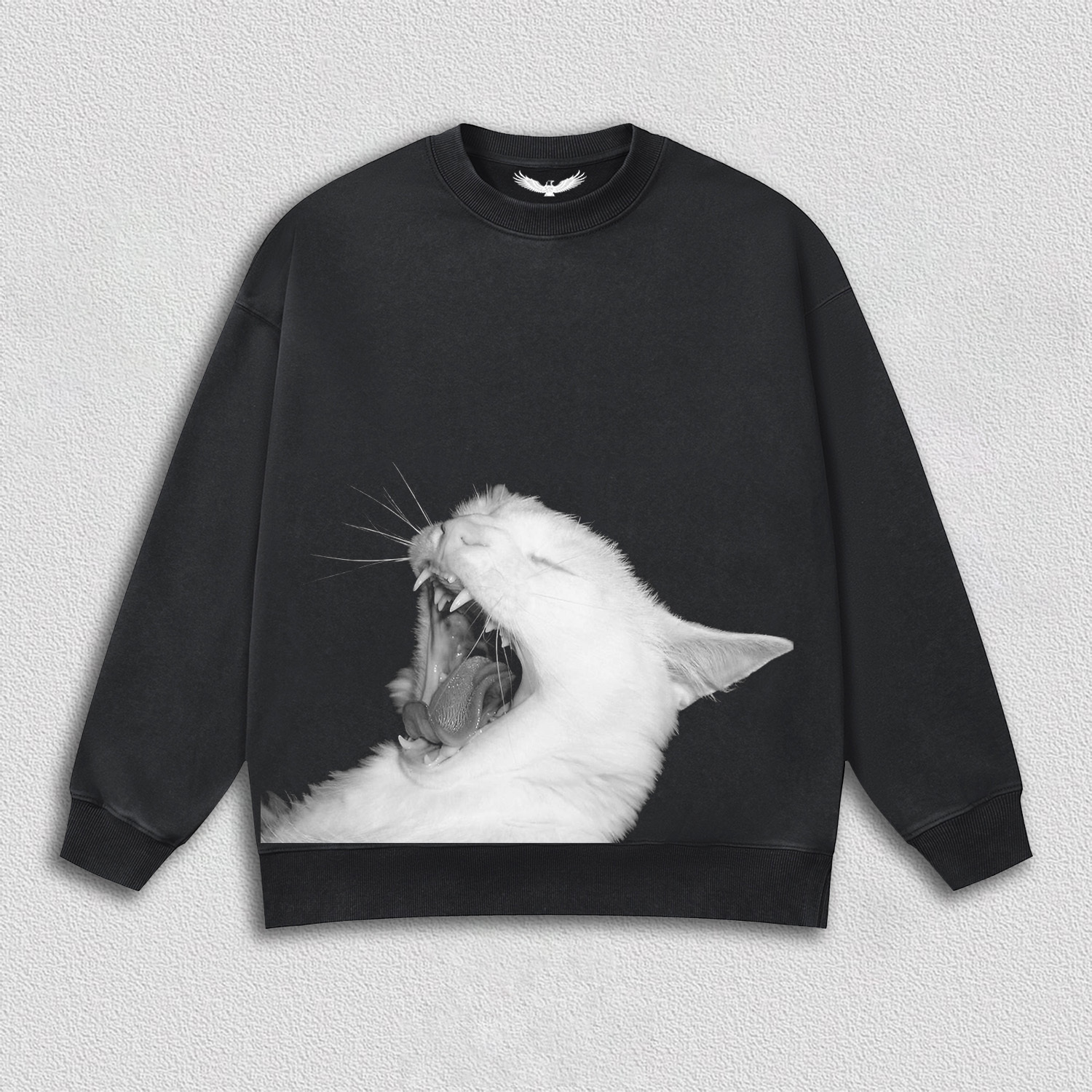 Lazy Yawning Cat T-Shirt