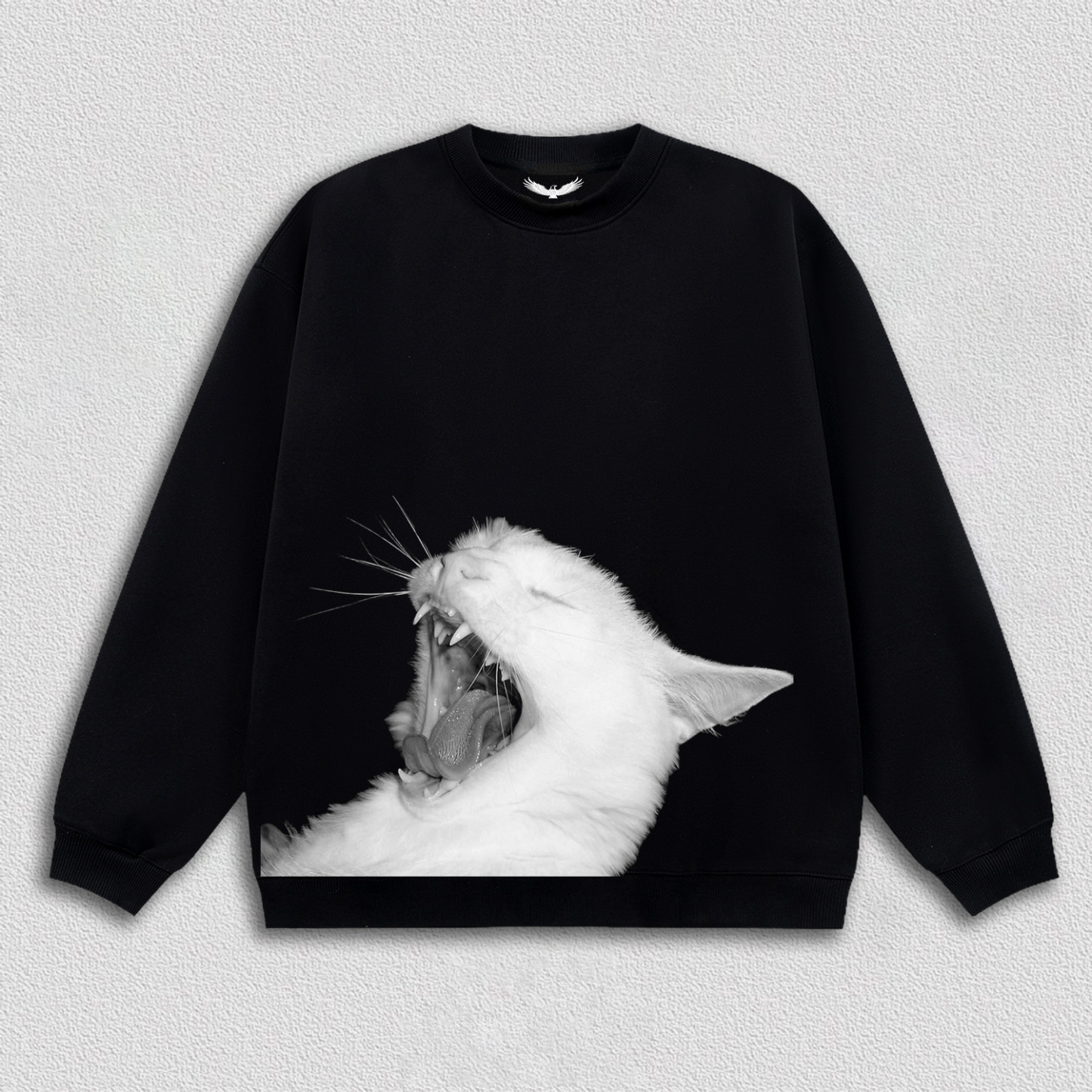 Lazy Yawning Cat T-Shirt