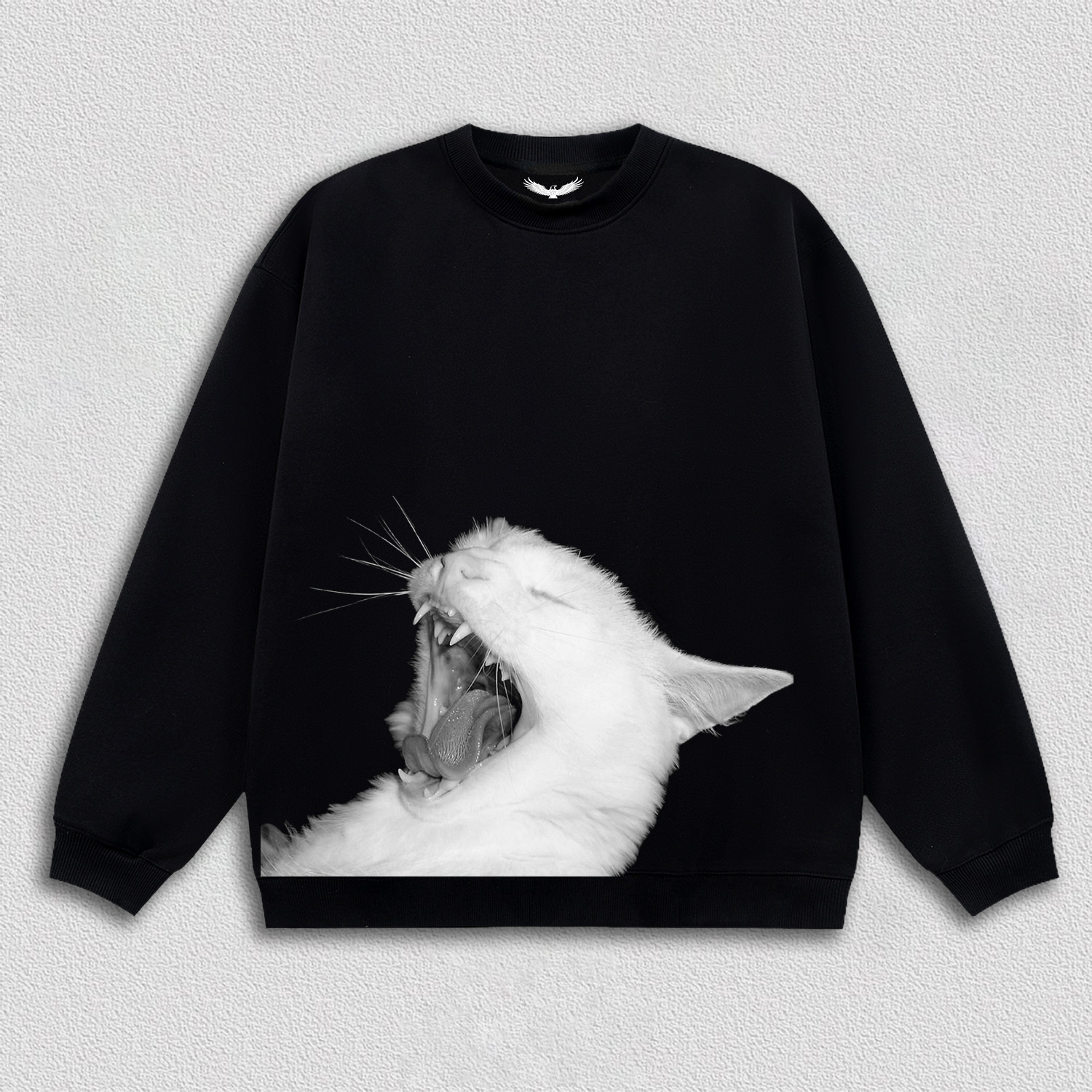 Lazy Yawning Cat T-Shirt