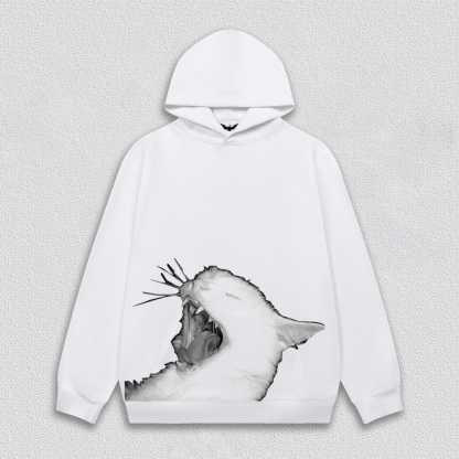 Lazy Yawning Cat T-Shirt