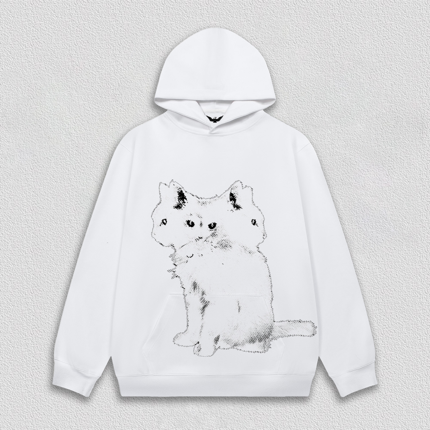 Artistic Multi - Headed Cat T-Shirt