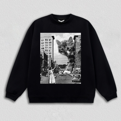 Artistic Multi - Headed Cat T-Shirt