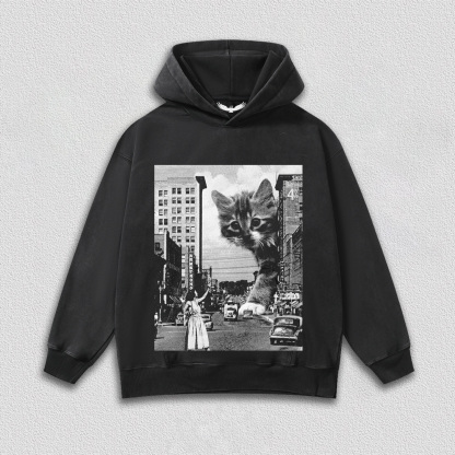 Artistic Multi - Headed Cat T-Shirt