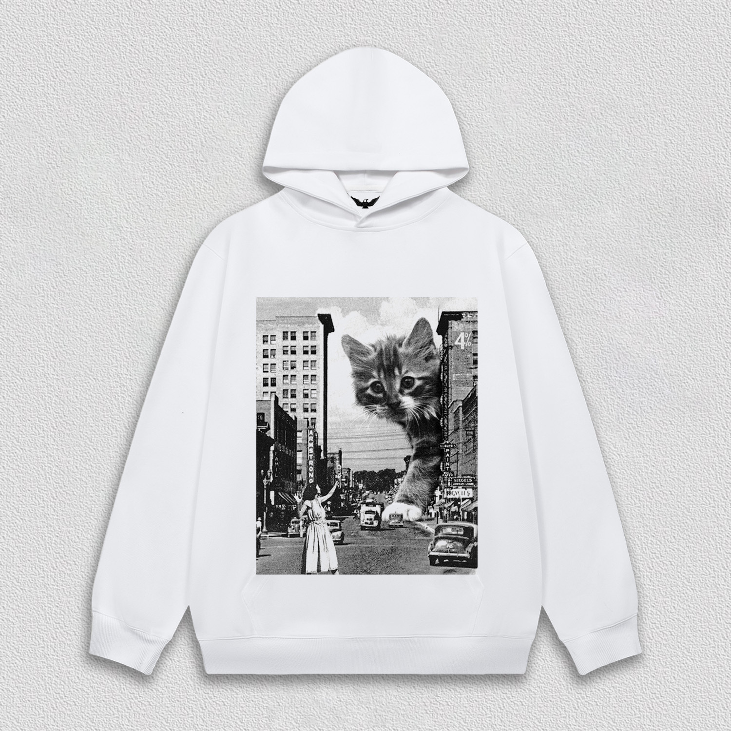 Artistic Multi - Headed Cat T-Shirt