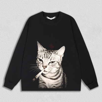 "Boss" Cat Image T-Shirt