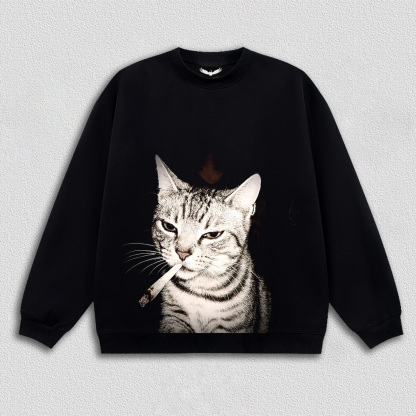 "Boss" Cat Image T-Shirt