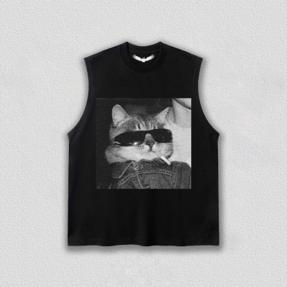 Cool Cat with Sunglasses T-Shirt