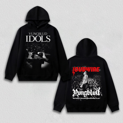 YUNGBLUD  IDOLS TEE&HOODIE