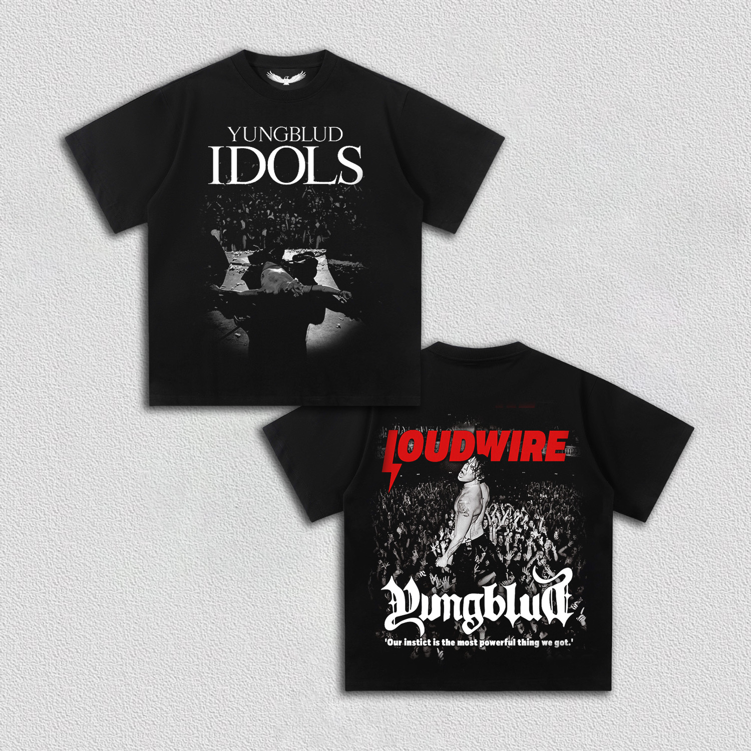 YUNGBLUD  IDOLS TEE&HOODIE