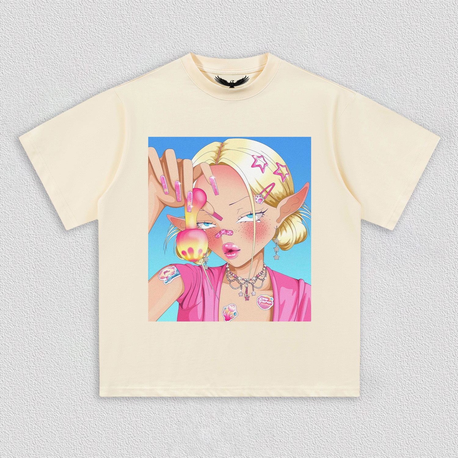 pink girl   TEE