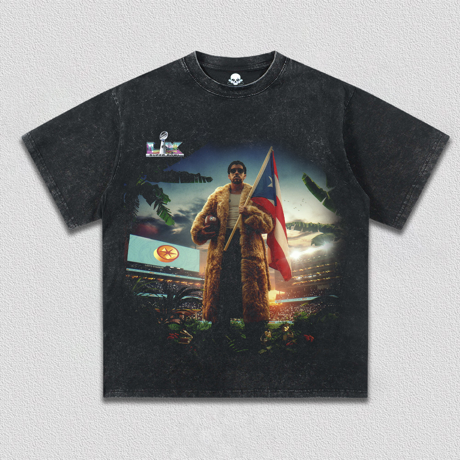 Bad Bunny & Super Bowl Tee 1.7