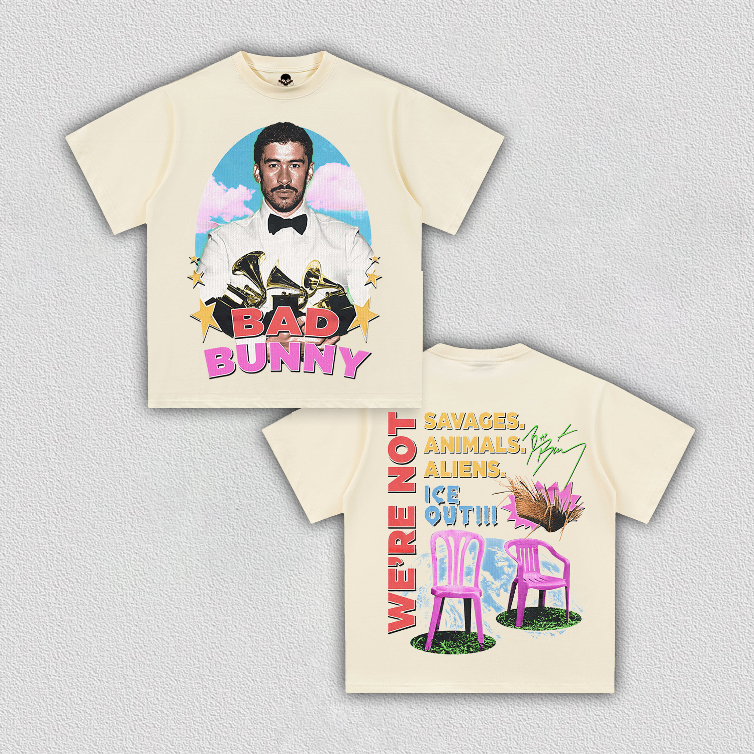 Bad Bunny  Tee&Hoodie 3.8