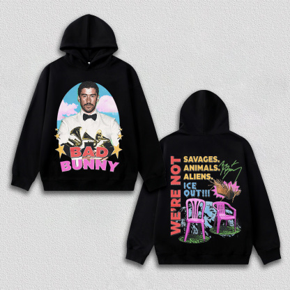 Bad Bunny  Tee&Hoodie 3.8