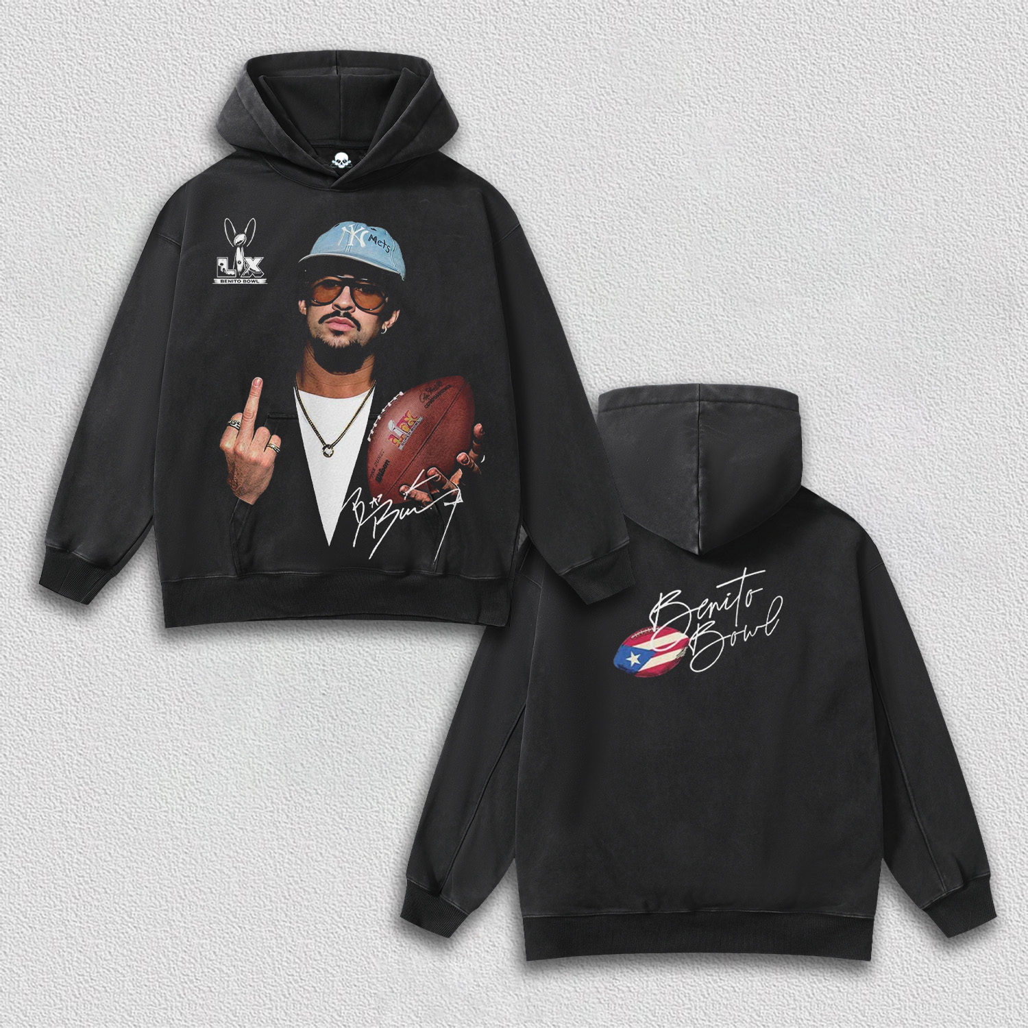 Bad Bunny  Tee&Hoodie 3.6