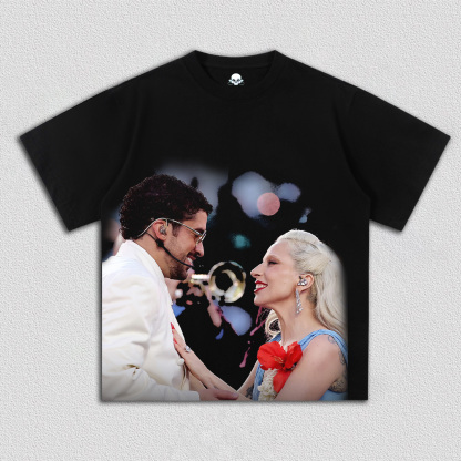Lady Gaga & Bad Bunny super bowl tee