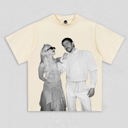 Lady Gaga & Bad Bunny super bowl tee