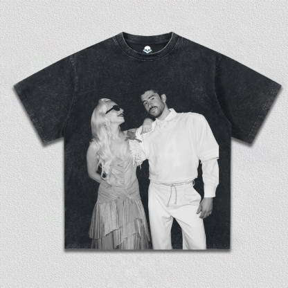 Lady Gaga & Bad Bunny super bowl tee
