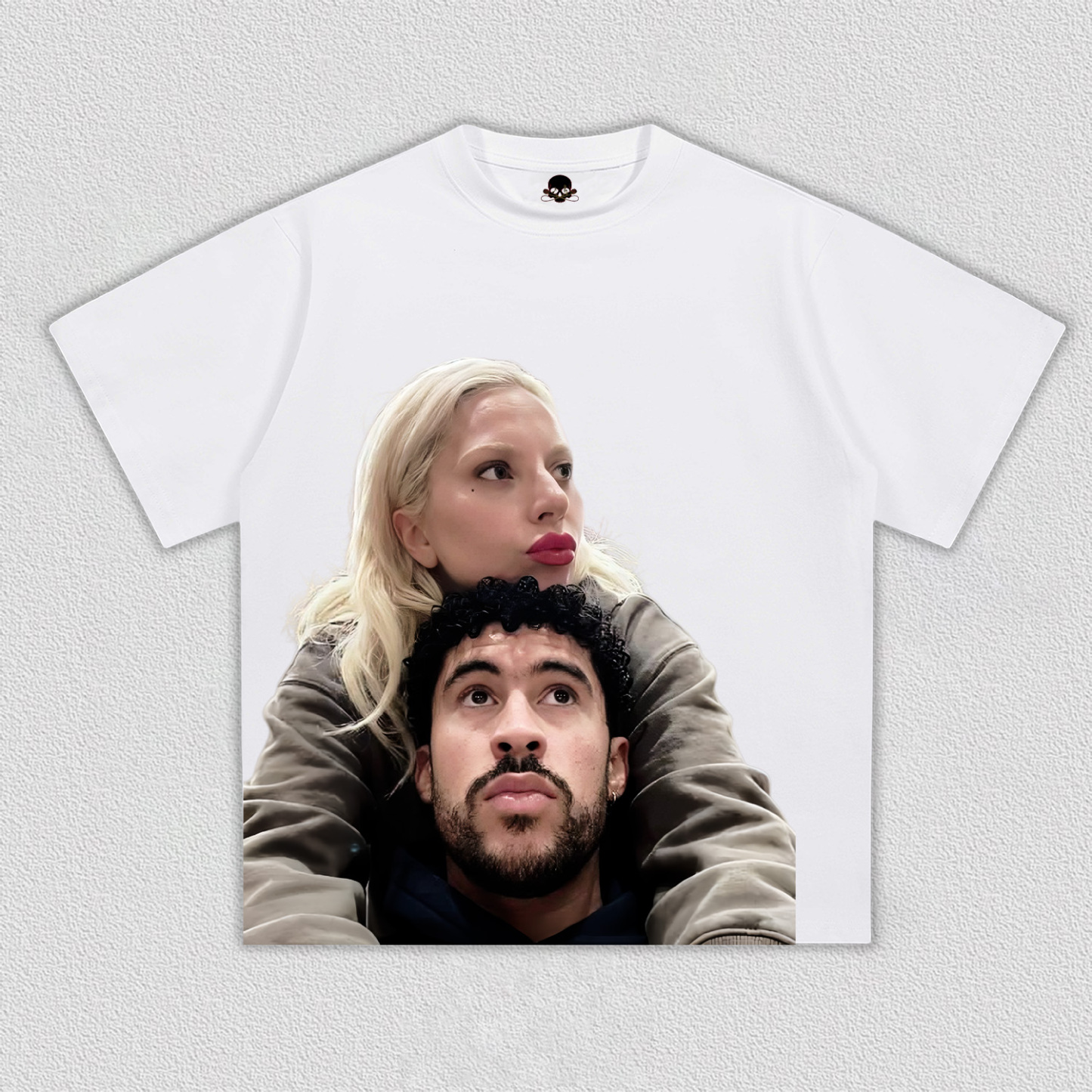 Lady Gaga & Bad Bunny super bowl tee