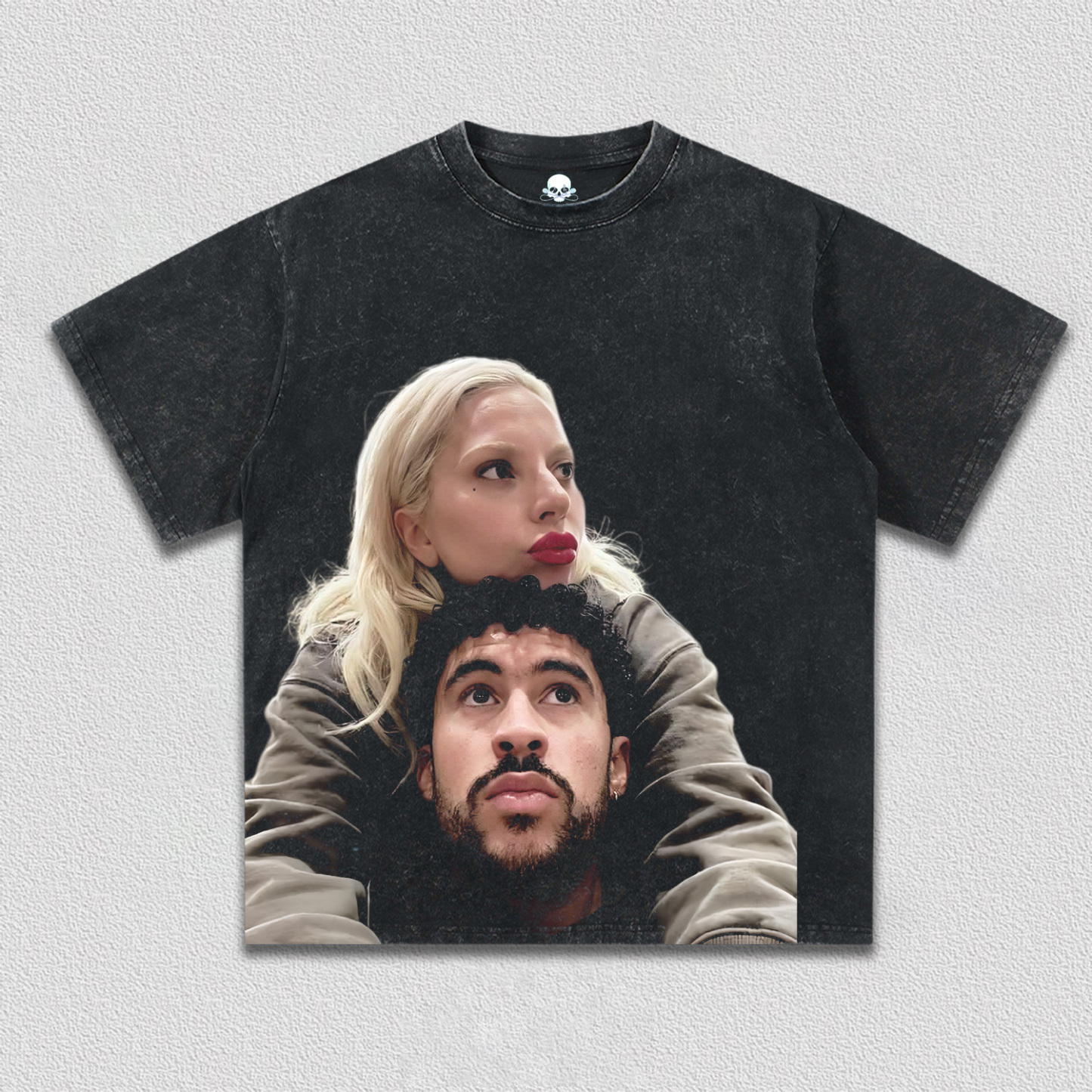 Lady Gaga & Bad Bunny super bowl tee