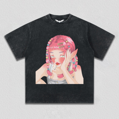smoking girl   TEE