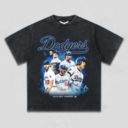 2025 NL WEST CHAMPIONS & DODGERS TEE 