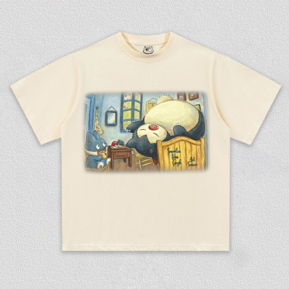 SNORLAX VAN GOGH TEE