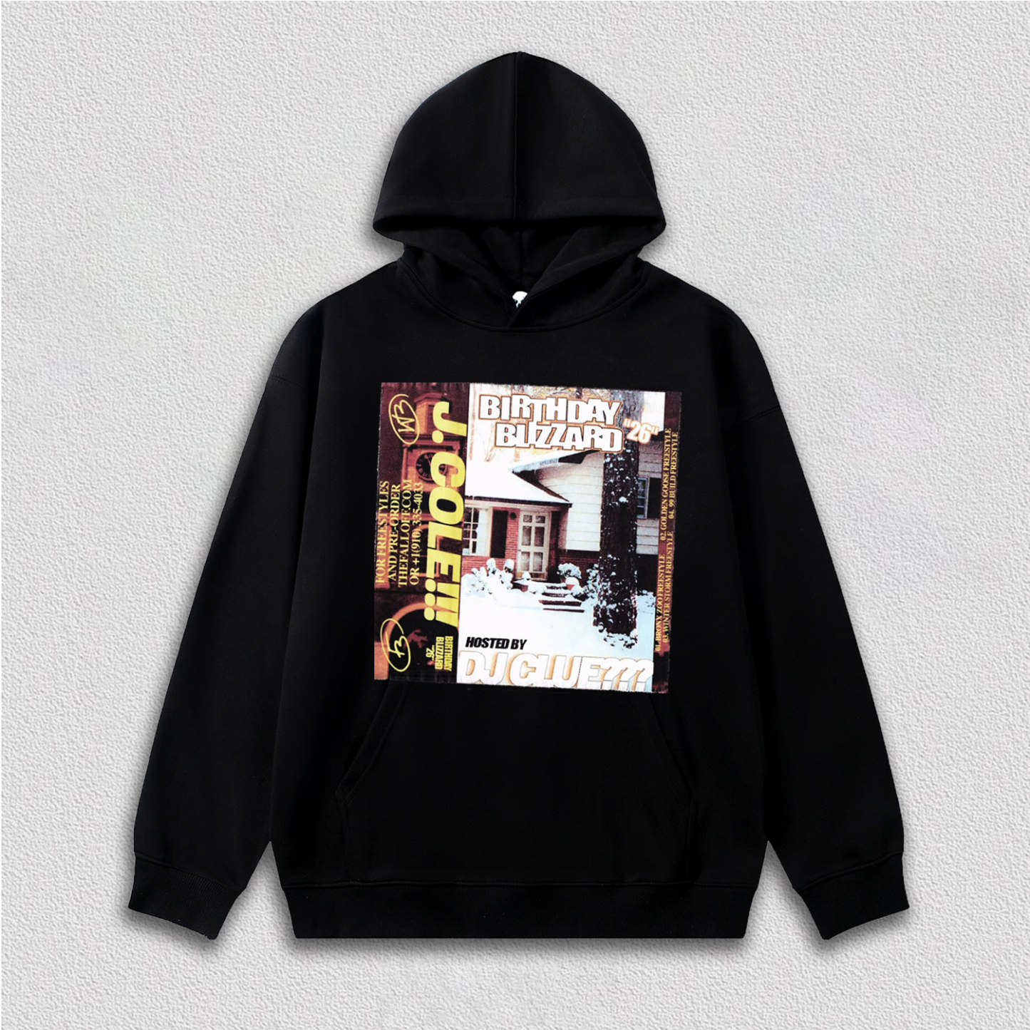 J. Cole - BIRTHDAY BLIZZARD Tee&Hoodie 1.1