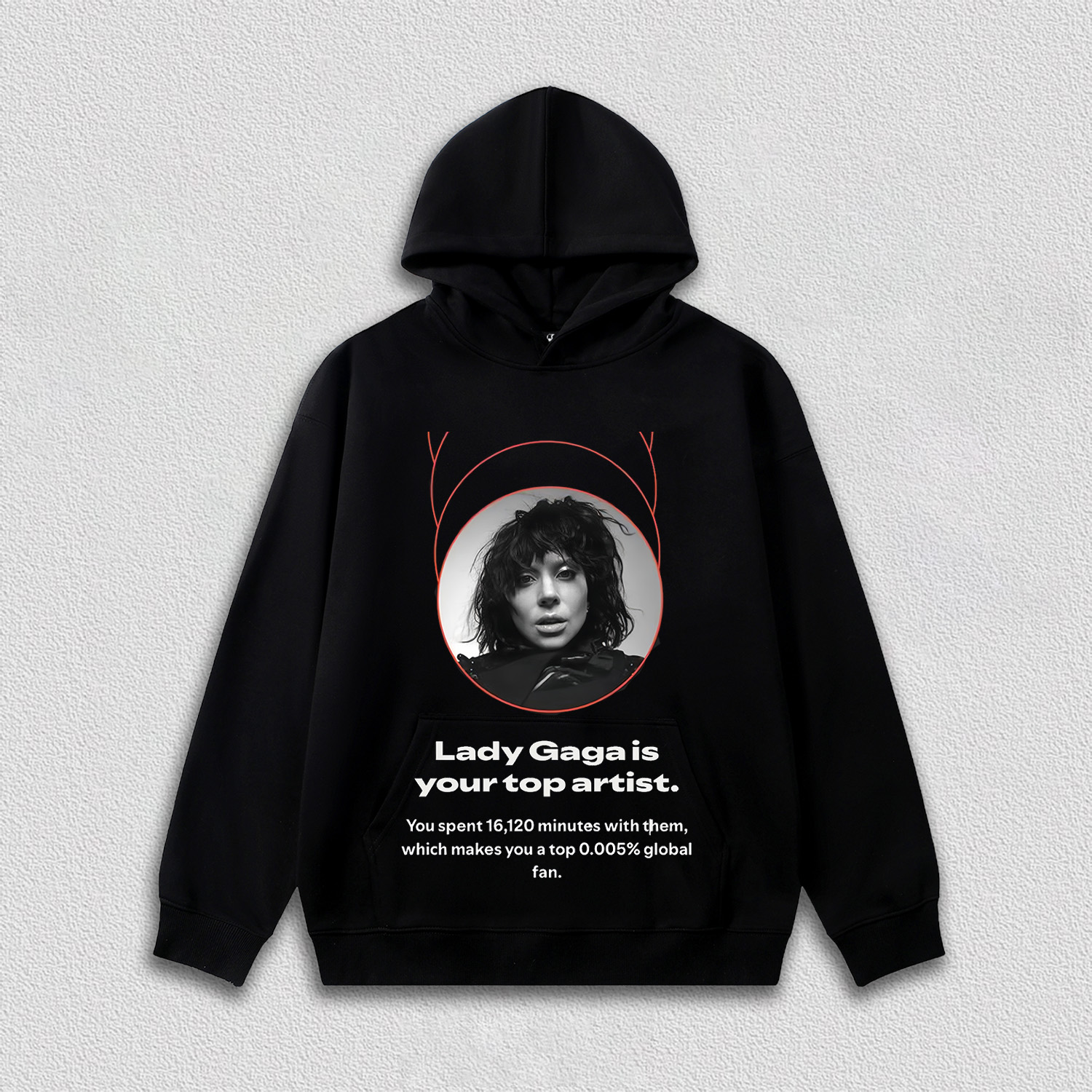 Lady Gaga is your top artist(number can be changed)