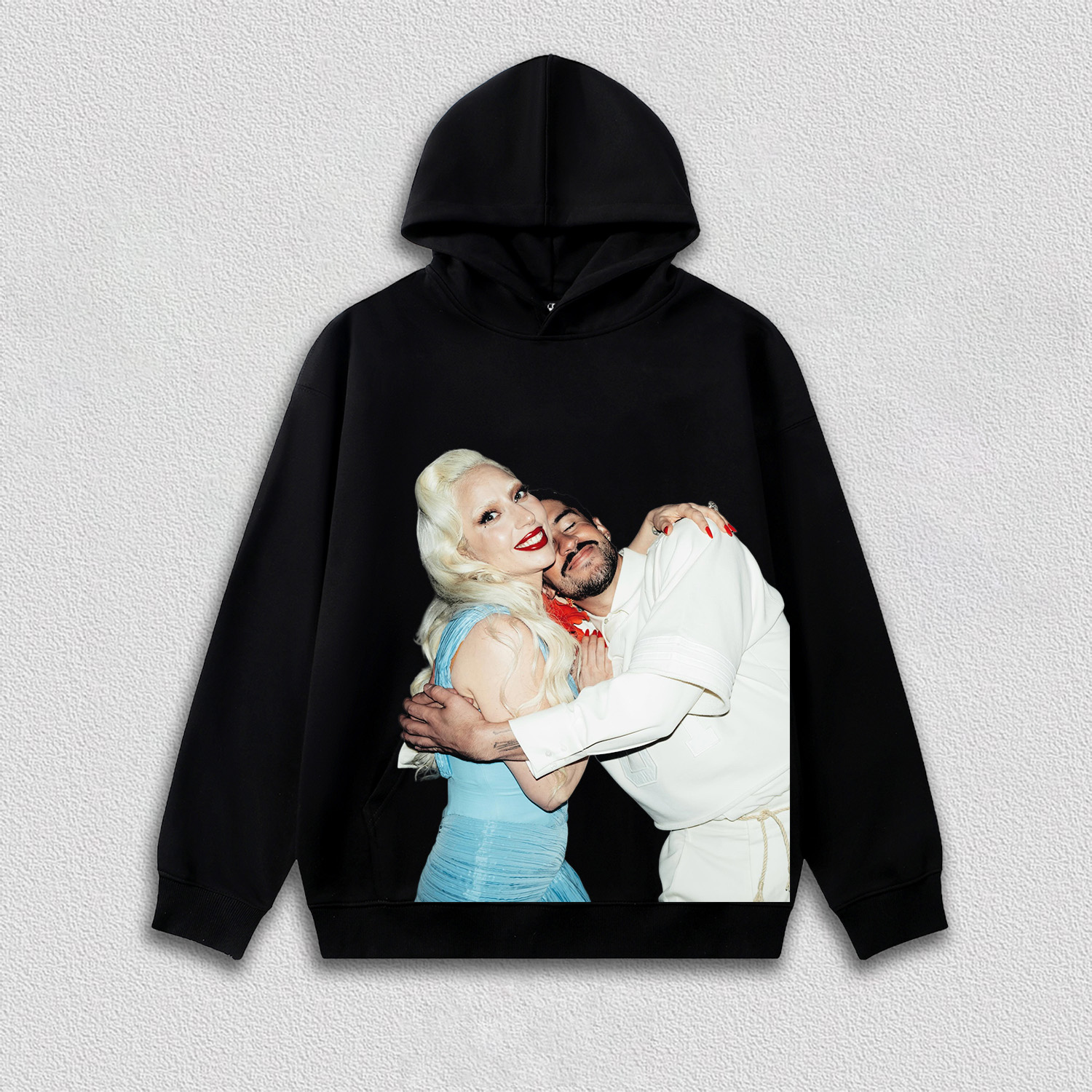 Lady Gaga & Bad Bunny super bowl tee