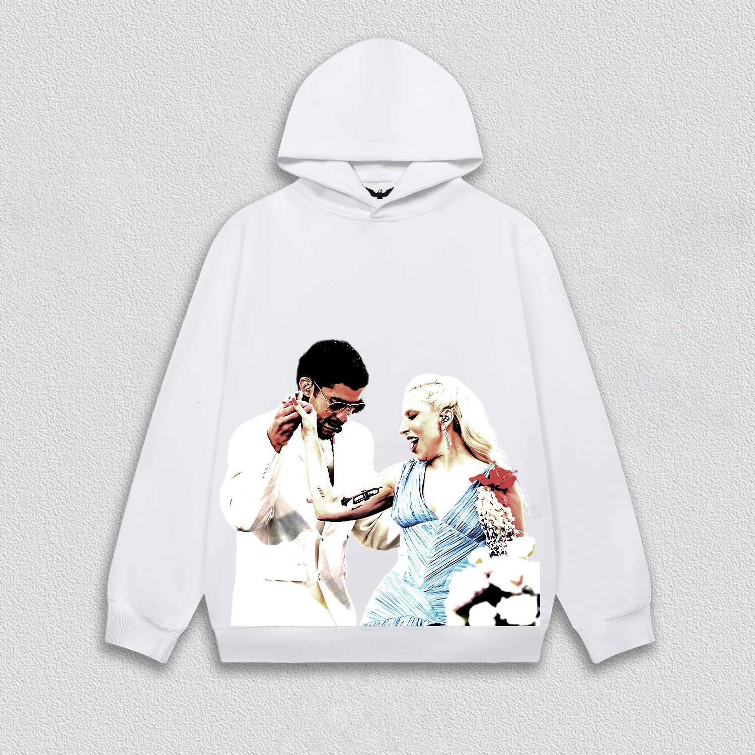 Lady Gaga & Bad Bunny super bowl tee