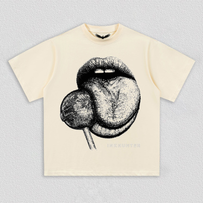 Lips, Tongue and Lollipop T-Shirt