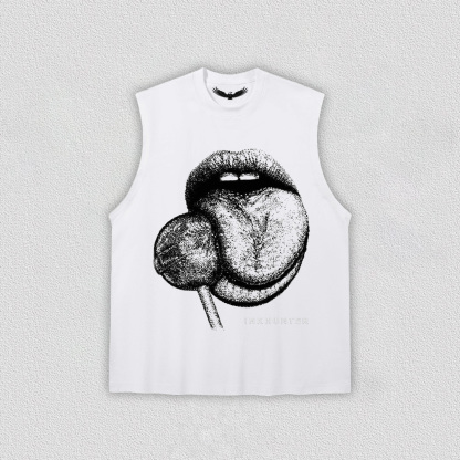 Lips, Tongue and Lollipop T-Shirt