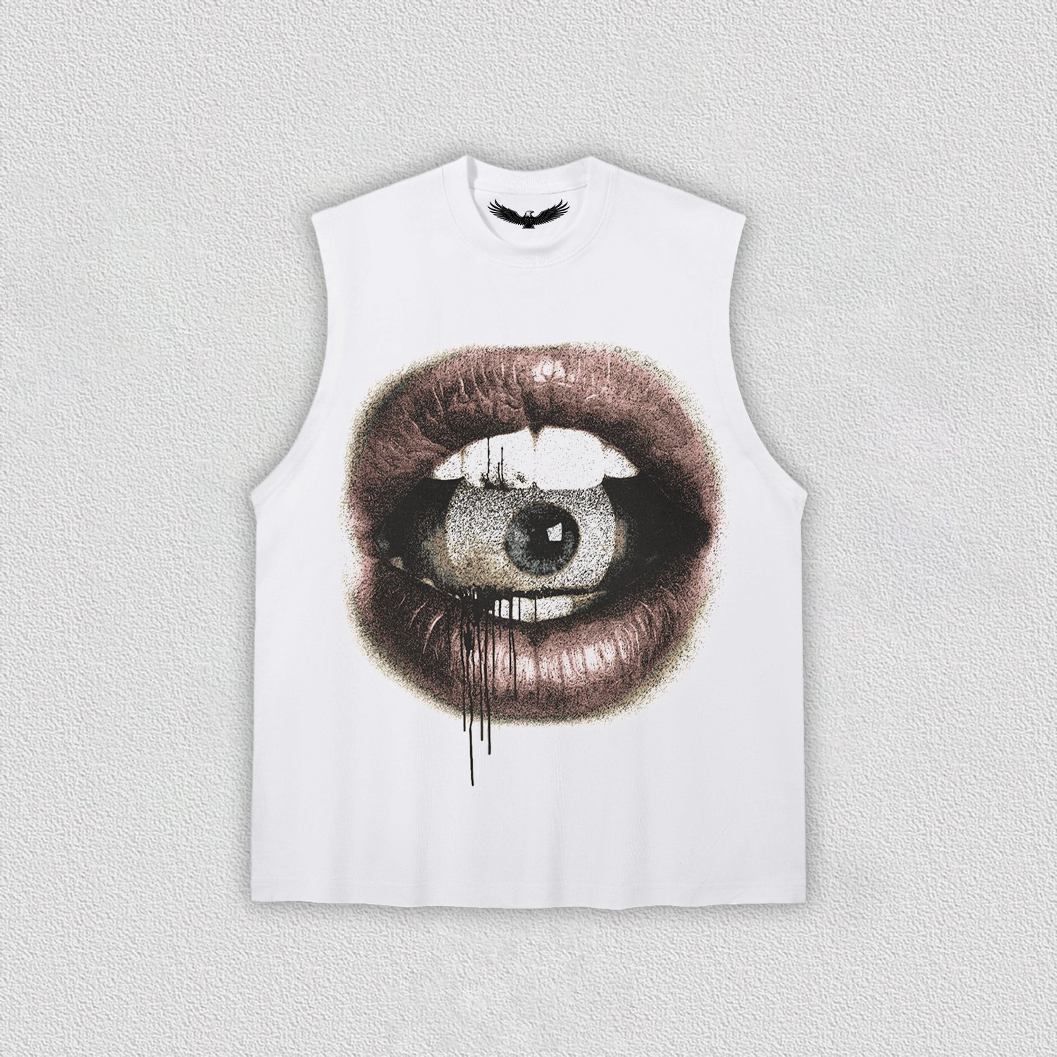Lips and Eyes Illusion T-Shirt
