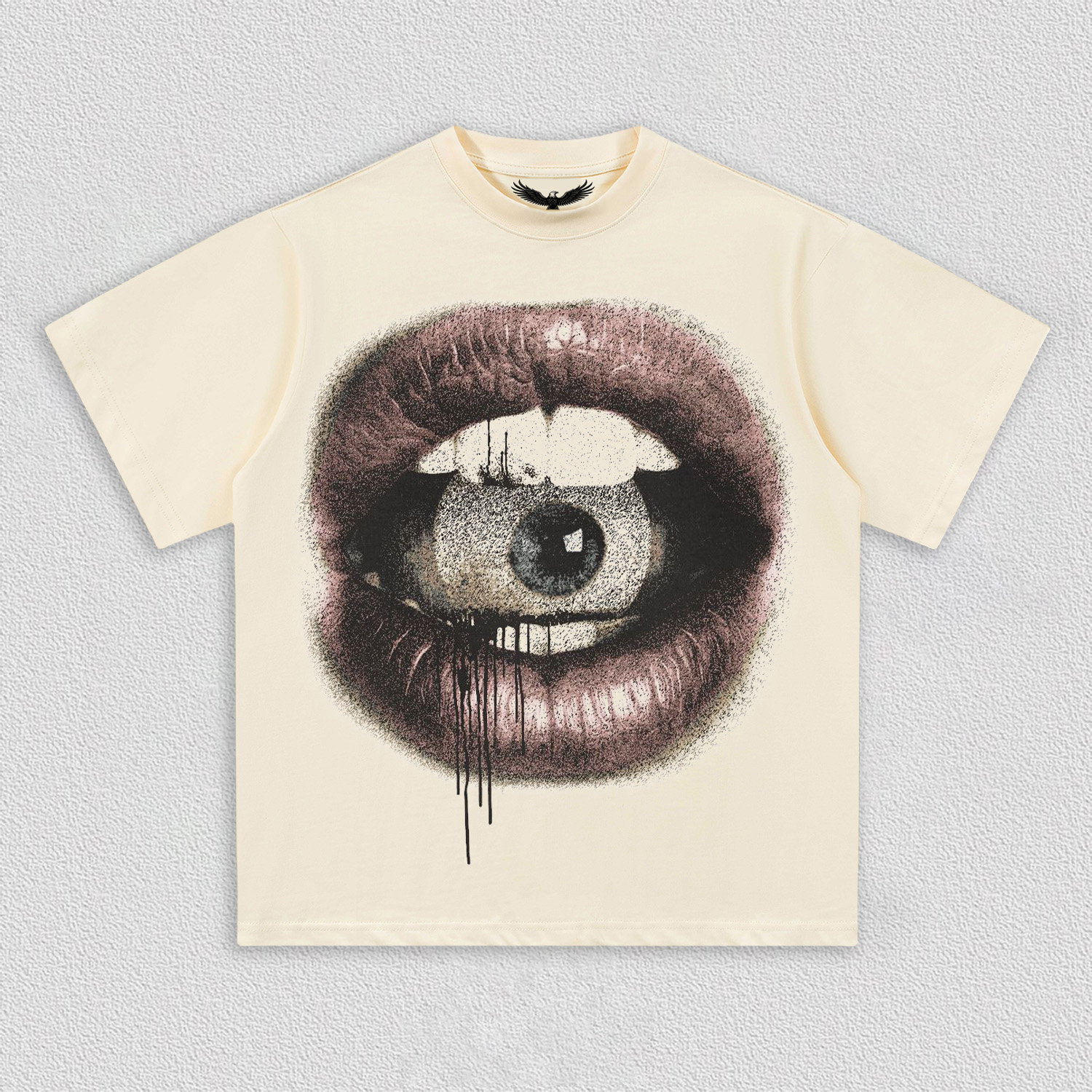 Lips and Eyes Illusion T-Shirt